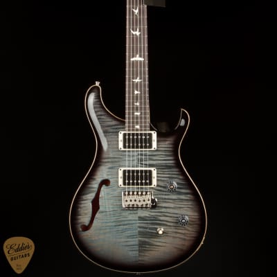 PRS CE 24 Semi Hollow - Faded Blue Smokeburst 2023 image 3