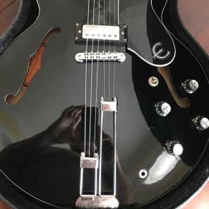 Epiphone Riviera (Peerless) 1999 Ebony | Reverb