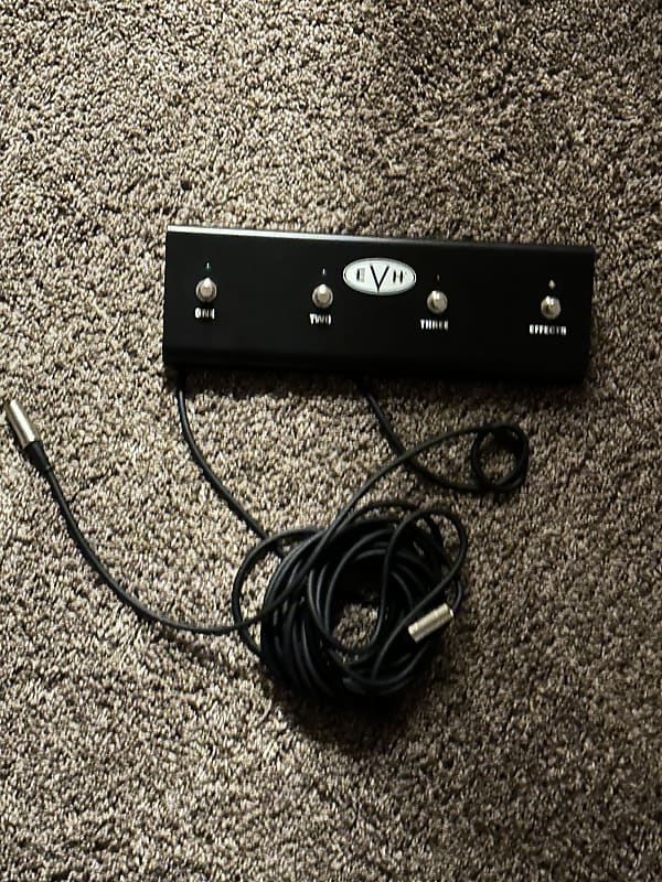 EVH Channel switcher pedal 2023 Black Reverb