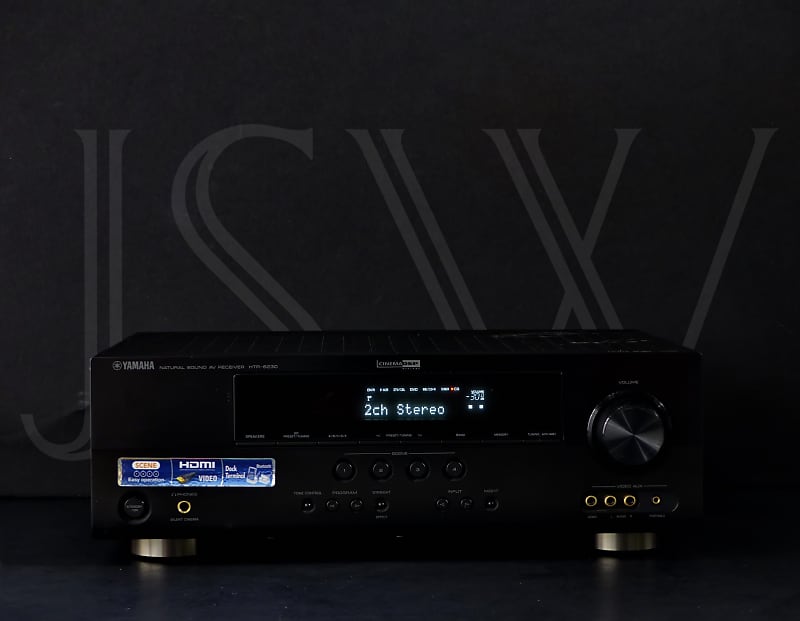 Yamaha HTR6230 Natural Sound HDMI Receiver Reverb