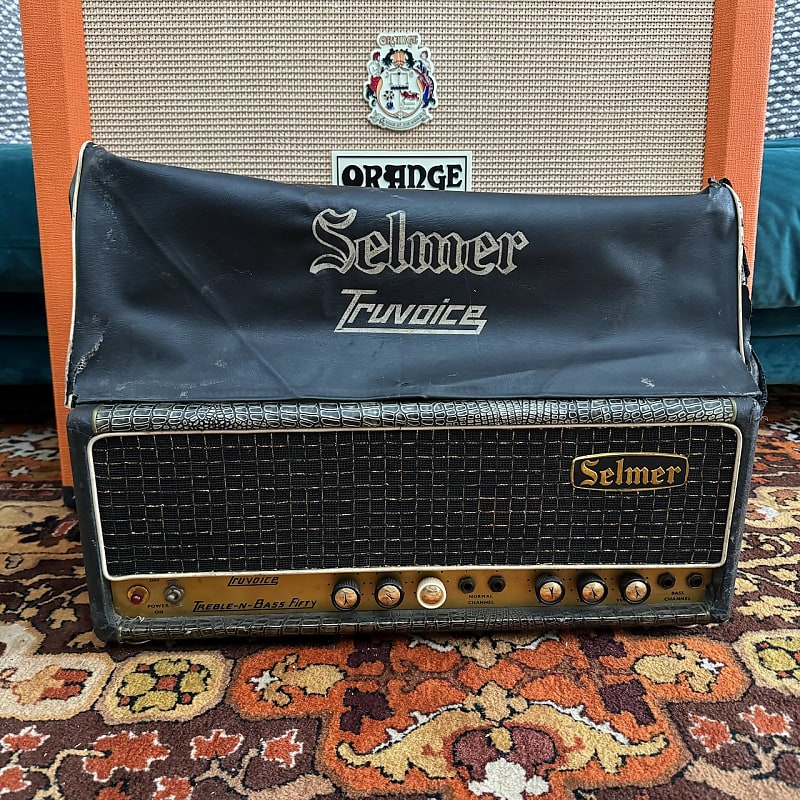 Vintage 1960s Selmer Truvoice Treble N Bass 50 Fifty Valve | Reverb UK