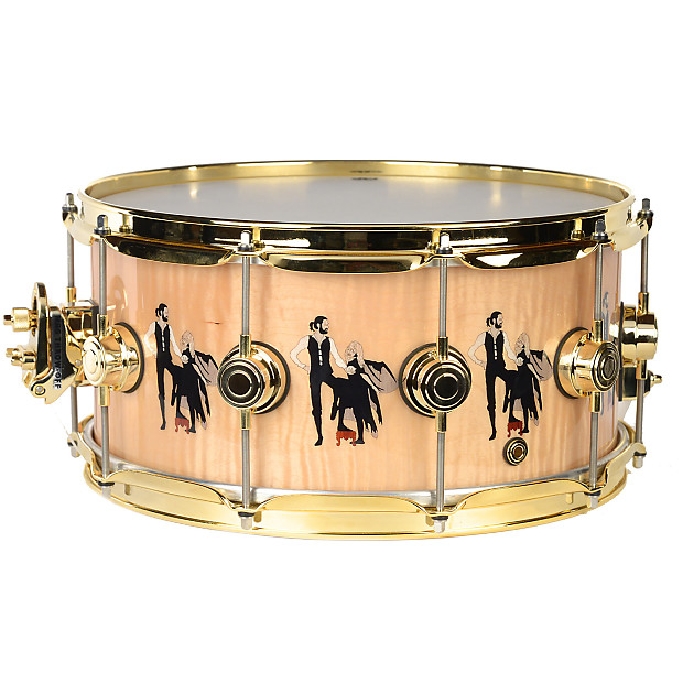 DW DREX6514SSG-FM Collector's Series  "Rumours" Mick Fleetwood Signature Icon 6.5x14" Snare Drum image 1