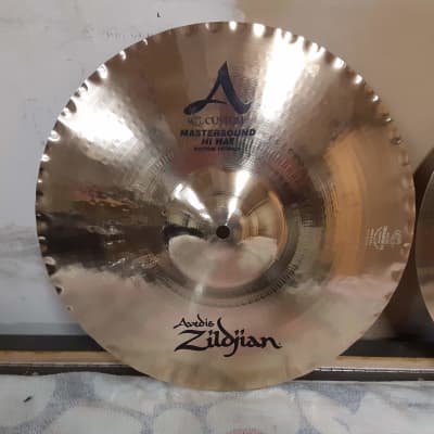 Zildjian 14" A Custom Mastersound Hi-Hat Cymbals (Pair) image 4