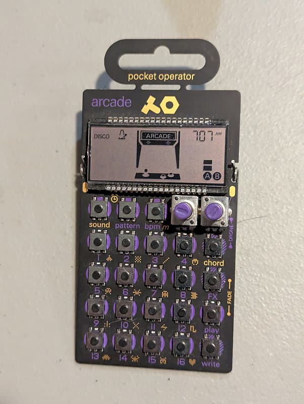 Teenage Engineering PO-20 Pocket Operator Arcade 2016 - Present - Black image 1