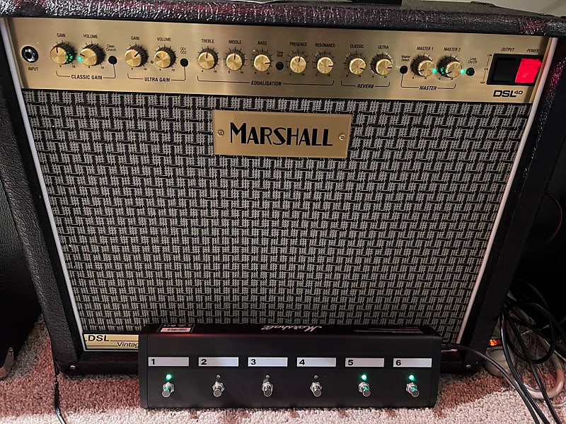 Marshall DSL40CR Guitar Combo Amplifier (40 Watts, 1x12)