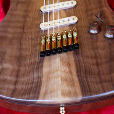 GB Liuteria Boutique guitar Petra 7 string fanned fibonacci series inspiration design 2022 - Matt image 23