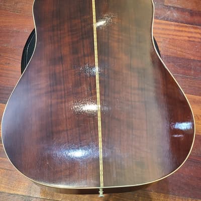 Cortez J-6600 J6600 Acoustic Guitar Made in Japan with hard case 1970s? - Natural image 15