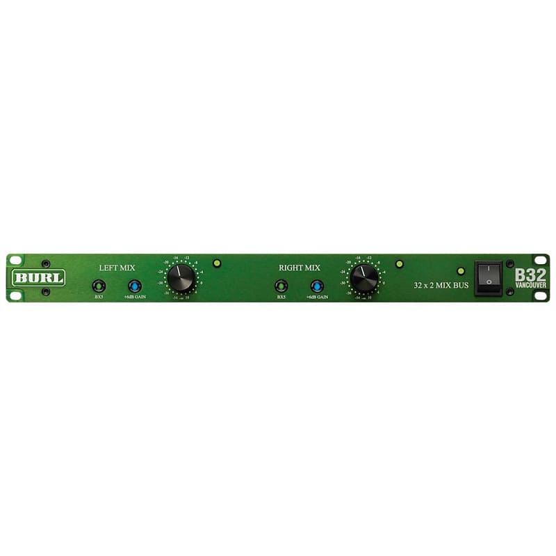 Burl Audio B32 Vancouver 32-channel stereo mix bus - all discrete Class A image 1
