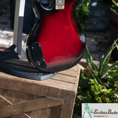1984 Yamaha BBX P/J Electric Bass - Cherry Burst - Made In 1984 Yamaha BBX P/J Electric Bass - Cherry Burst - Made In