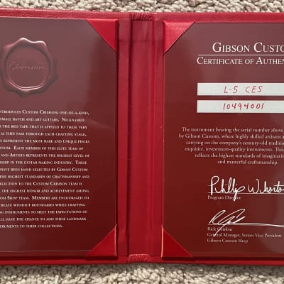 Gibson L5 Custom CES 2014 Sunburst with custom carbon fiber Hoffee case image 15