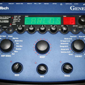 ギター DigiTech GENESIS 3 DigiTech Genesis 3 Guitar Processor | Reverb