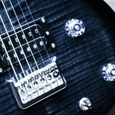 PRS SE 277 Baritone 27.7" Scale 85/15 Pickups Charcoal Burst Electric Guitar w/Bag image 8