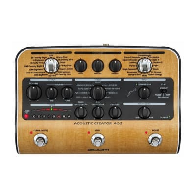 Zoom AC-3 Acoustic Creator DI/Multi-Effect | Reverb