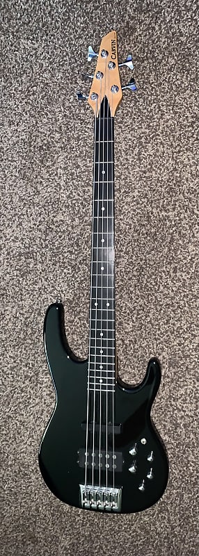 Carvin  5 string bass electric guitar made in the USA ohsc image 1