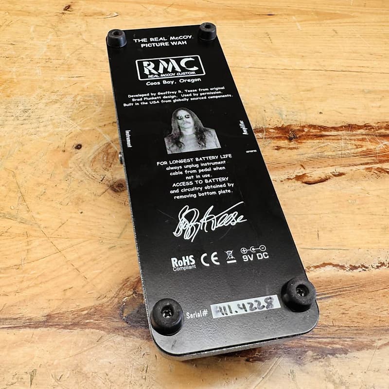 i*y様 美品　REAL McCOY CUSTOM RMC-4 Picture Real McCoy Custom RMC4 Picture Wah | Reverb
