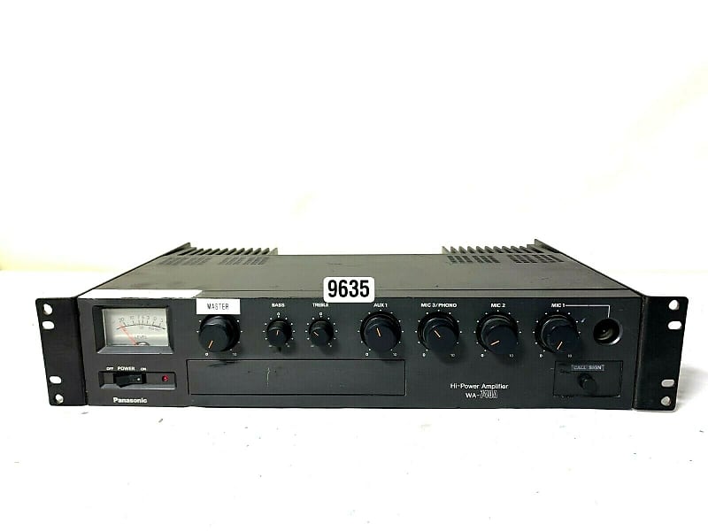 Panasonic WA-740A 60W Amplifier #9635 (One)