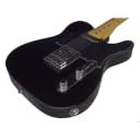 Fender Standard Telecaster with Maple fingerboard in Black, SD Hot Rail Pickup and Black Pickguard
