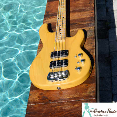 【希少】G&L L-2000 Made in USA 1998 Natural G&L Tribute L-2000 Bass Guitar - Natural | Sweetwater