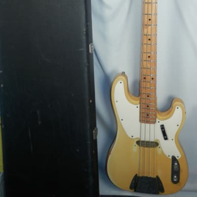 Fender Telecaster Bass Butterscotch Blonde  with original case vintage 1968-69 Tele Bass for sale