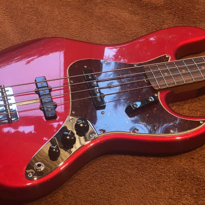Fender American Original '60s Jazz Bass 2018 - 2022 - Candy Apple Red - Chicago image 4