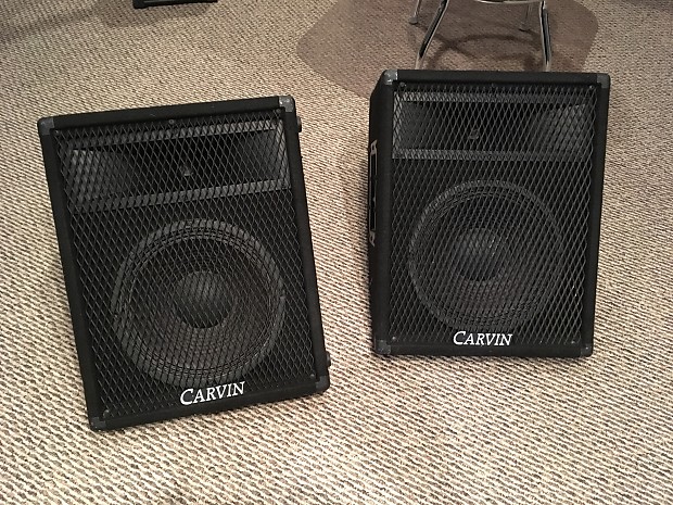 Carvin monitor sale speakers