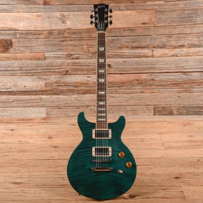 Gibson Les Paul Double Cut Standard Green Jalapeno 1998 image 3