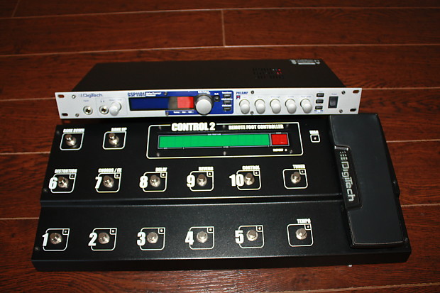 DigiTech GSP-1101 Multi-Effects W/ Control 2 Footswitch in