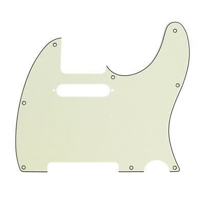 Fender Pickguard Telecaster  8-Hole Mount Mint Green 3-Ply image 2