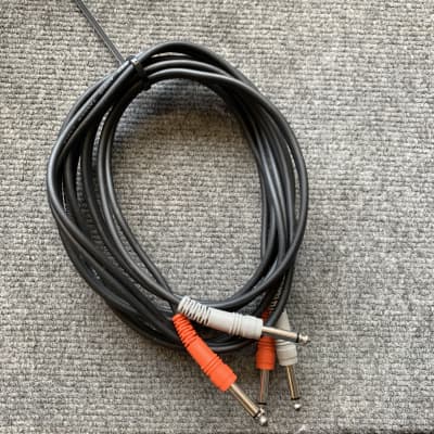 Hosa CPP203 dual 1/4” cable 9.8 ft image 1