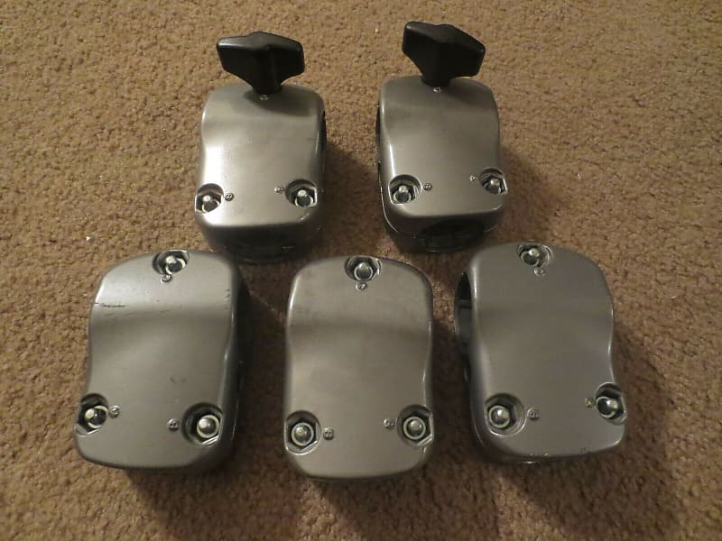 5 Roland V Drum Rack Clamp Arm Bar Mounts T Clamps 1.5" METAL Reverb