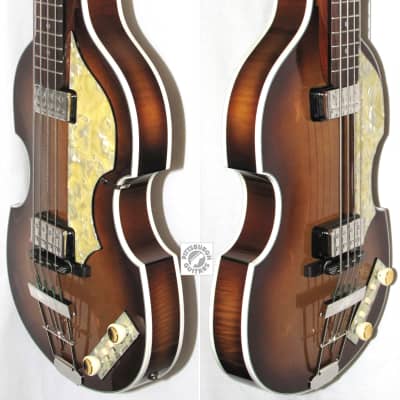 New Hofner H500/1-62, "Mersey" Beatle Bass, Made in Germany, Sunburst, with Hard Case and Tons of Goodies, *and* Free Shipping! image 8