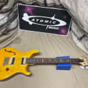 PRS SE Paul Reed Smith Custom 22 Semi-Hollowbody Guitar 2021 Santana Yellow