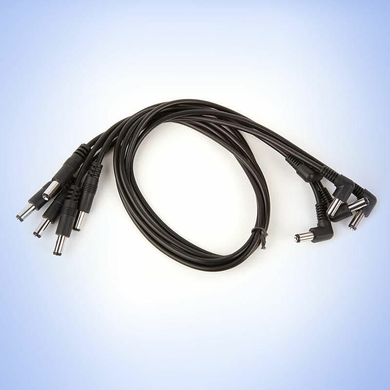 Strymon DC Power Cables: Straight to Right Angle 36" (5 pack) [Three Wave Music] image 1