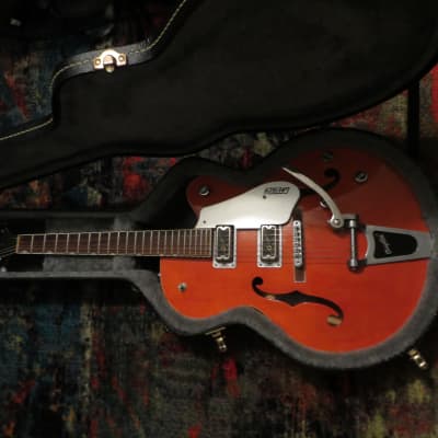 Gretsch G5120 Electromatic Hollow Body 2006 - 2013 - Orange with Gretsch Hilo Tron pickups image 3