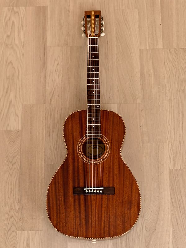 Headway HCG-RB Parlor Acoustic Guitar, X Braced Mahogany Top