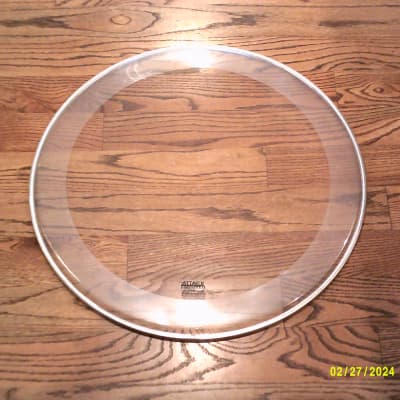 Attack 22 Inch Clear Bass Drum Batter Head, Built-In Muffler - Mint Never Used! image 2