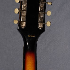 2008 Harmony H50  reissue Sunburst Hollow Electric Guitar image 4