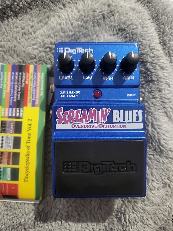DigiTech デジテック SCREAMIN BLUES オーバードライブ Digitech Screamin' Blues pedal Demonstration Review
