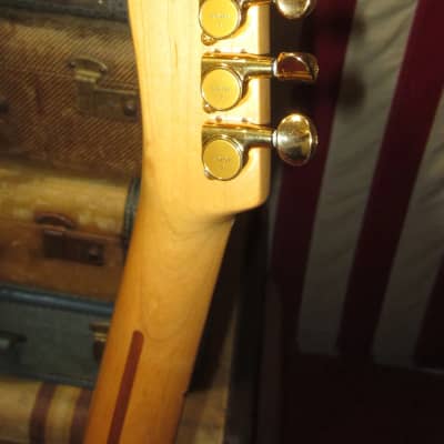 1990 Fender James Burton Signature Telecaster Pearl White w/ Original Tweed Case image 7
