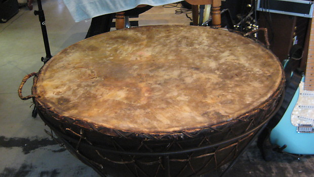 Steel Kettle Drum Table