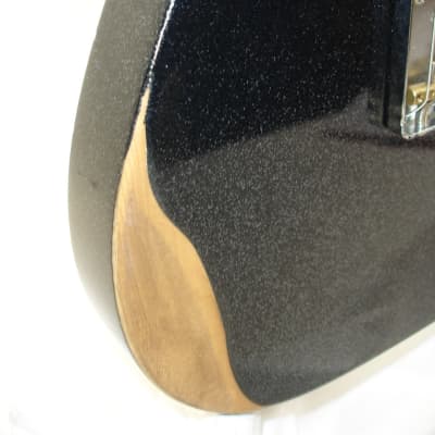 2021 Fender Brad Paisley Esquire Electric Guitar Maple, Black Sparkle w/ Bag image 5