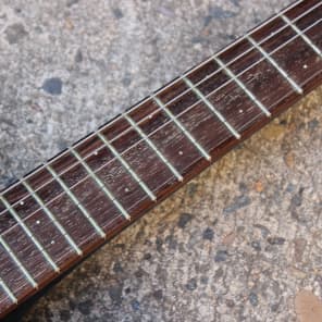 1995 Mosrite Mini MIJ Rare Electric Travel Short Scale Guitar (Black) image 4