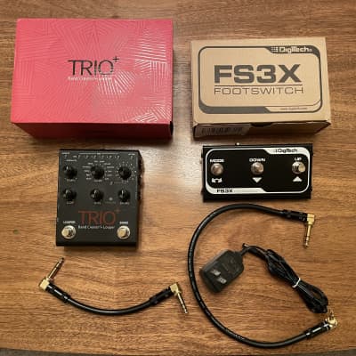 DigiTech TRIO Plus Band Creator + Looper w/ FS3X 3-Button