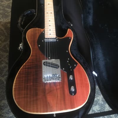 Bluescaster Double Bender B/G Guitar 2020 Red Stain/Shou-sugi-ban finish: McGill Custom Guitars image 11