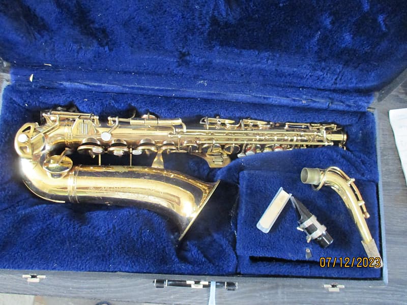 ConnStar Alto saxophone with case and mouthpiece. Made in Reverb