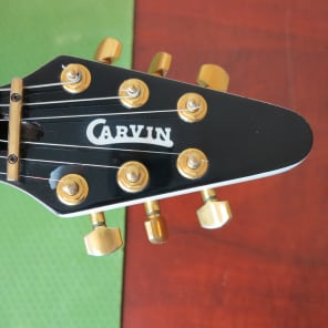 Carvin V 220  USA Made with Kahler Tremolo, mid 80's custom neon dayglo colors paint image 11