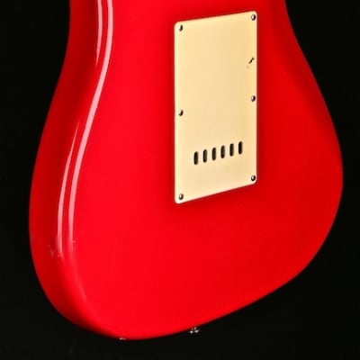 Memphis  c. 1980's Stratocaster  c. 1980's Fiesta Red image 6