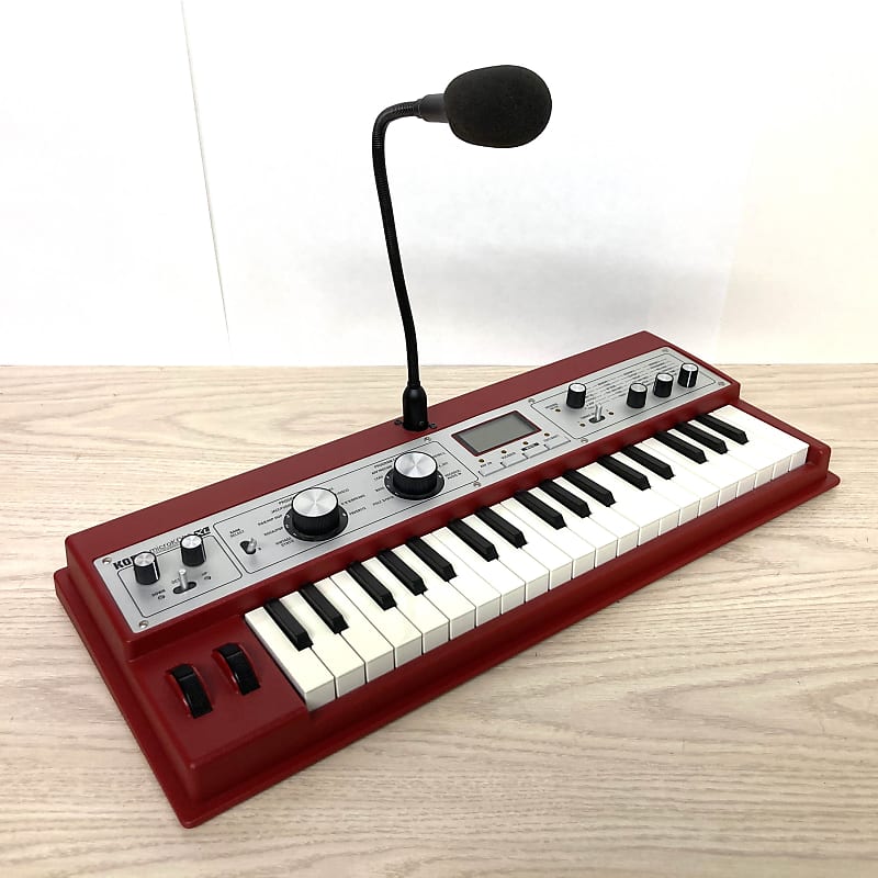 Korg microKORG XL+ 37-Key Synthesizer/Vocoder RARE RED | Reverb