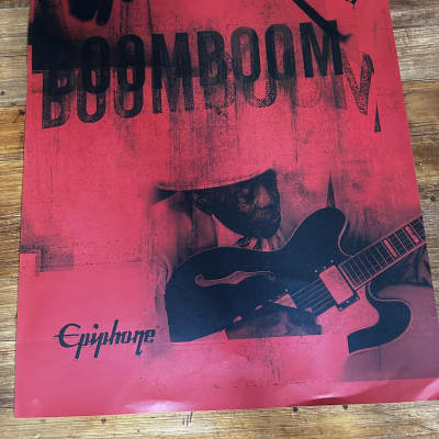 Epiphone John Lee Hooker Poster 2002 - Boom Boom Boom for sale