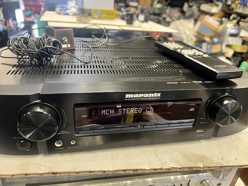 Marantz Model NR1403 AV 5.1 Channel Surround Receiver Tested bundle with  Remote